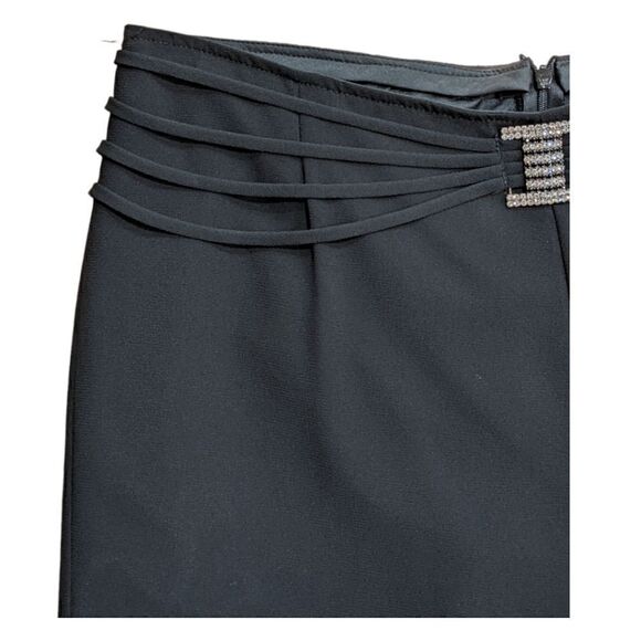 Joseph Ribkoff Women's Black Wide Leg Pants Size 12 - Picture 2 of 8